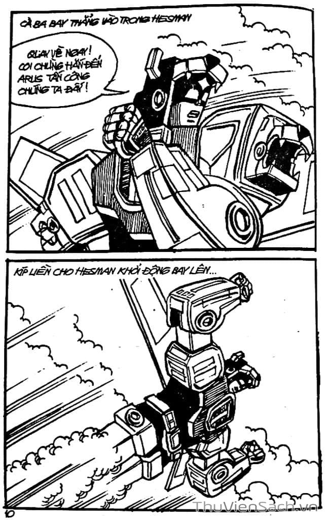 Truyện Tranh Dũng Sĩ Hesman trang 4