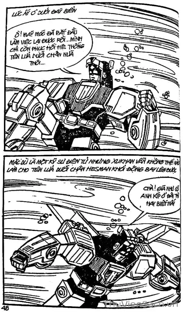 Truyện Tranh Dũng Sĩ Hesman trang 4