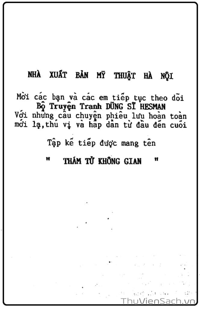 Truyện Tranh Dũng Sĩ Hesman trang 4