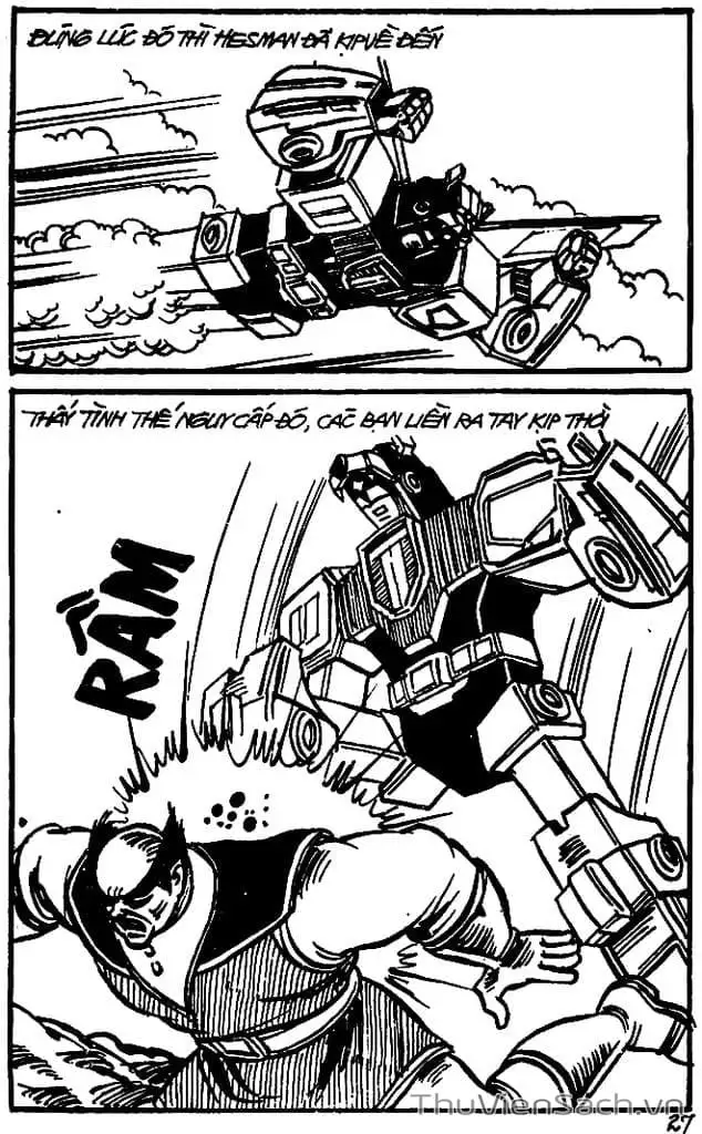 Truyện Tranh Dũng Sĩ Hesman trang 4