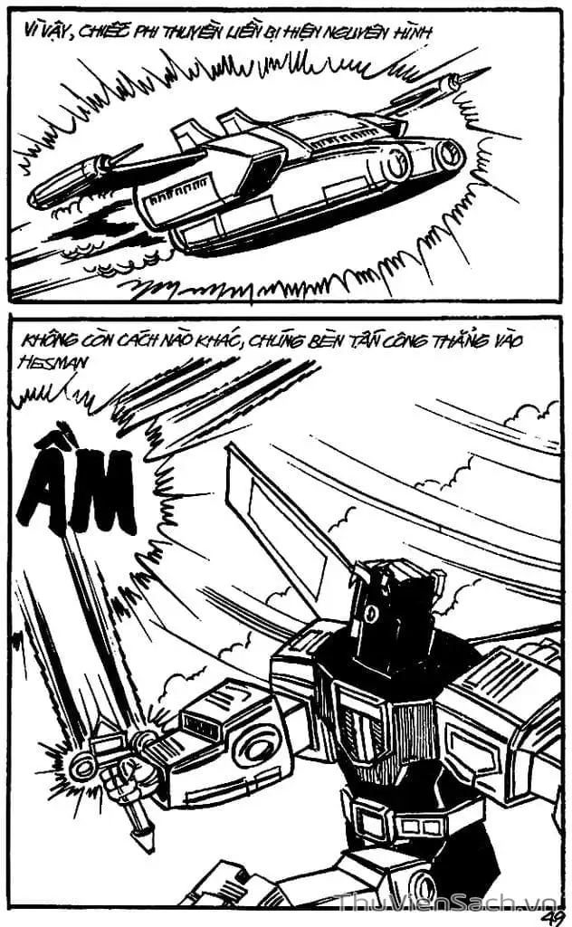 Truyện Tranh Dũng Sĩ Hesman trang 4
