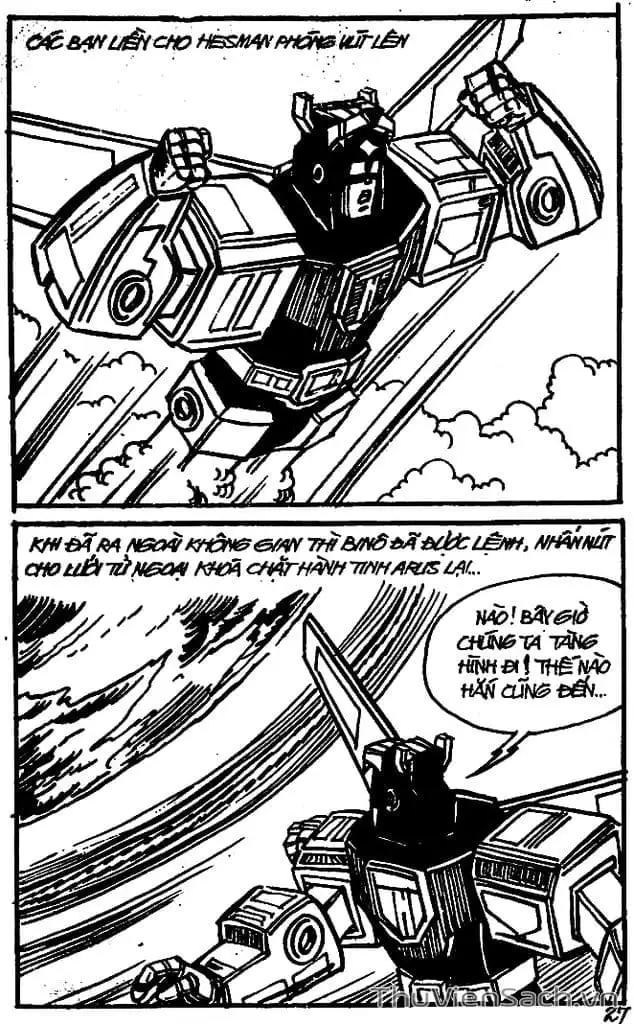 Truyện Tranh Dũng Sĩ Hesman trang 4