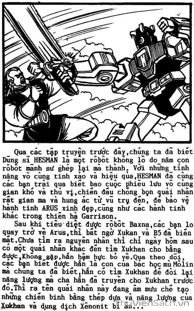 Truyện Tranh Dũng Sĩ Hesman trang 4