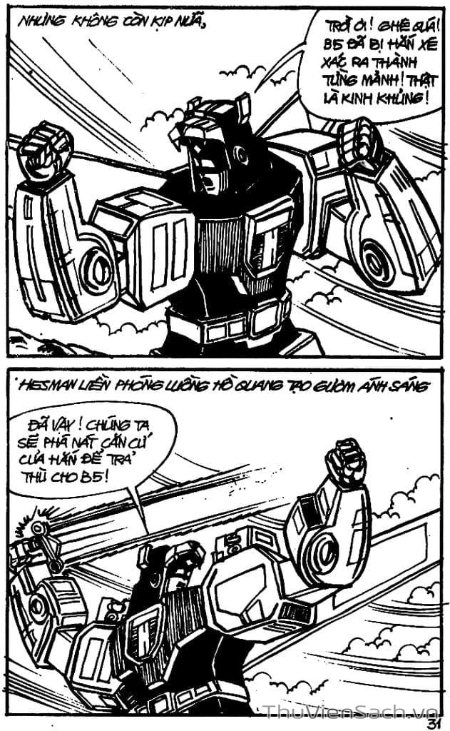 Truyện Tranh Dũng Sĩ Hesman trang 4