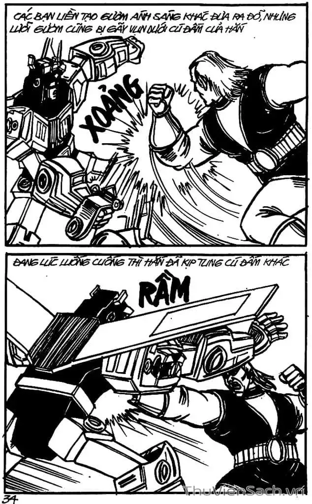 Truyện Tranh Dũng Sĩ Hesman trang 4