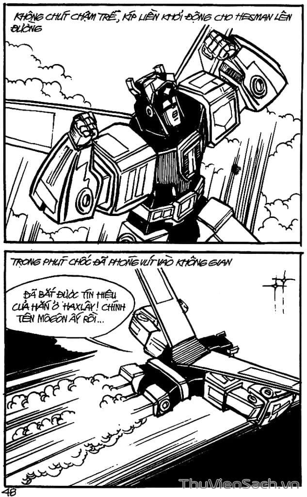 Truyện Tranh Dũng Sĩ Hesman trang 4