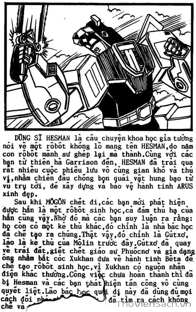 Truyện Tranh Dũng Sĩ Hesman trang 4