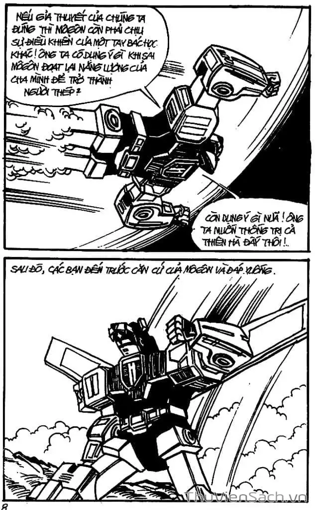Truyện Tranh Dũng Sĩ Hesman trang 4