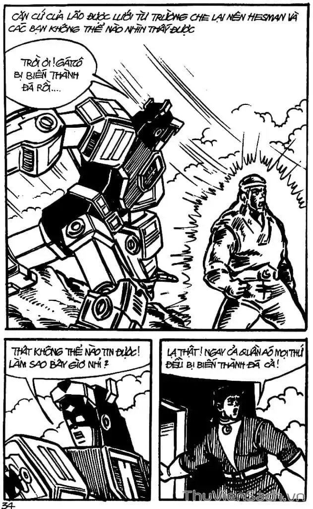 Truyện Tranh Dũng Sĩ Hesman trang 4
