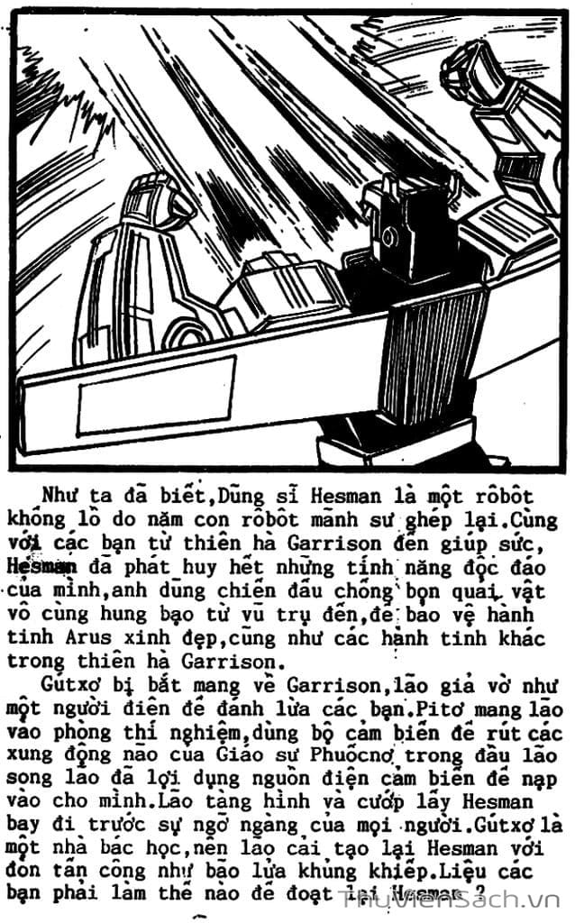 Truyện Tranh Dũng Sĩ Hesman trang 4