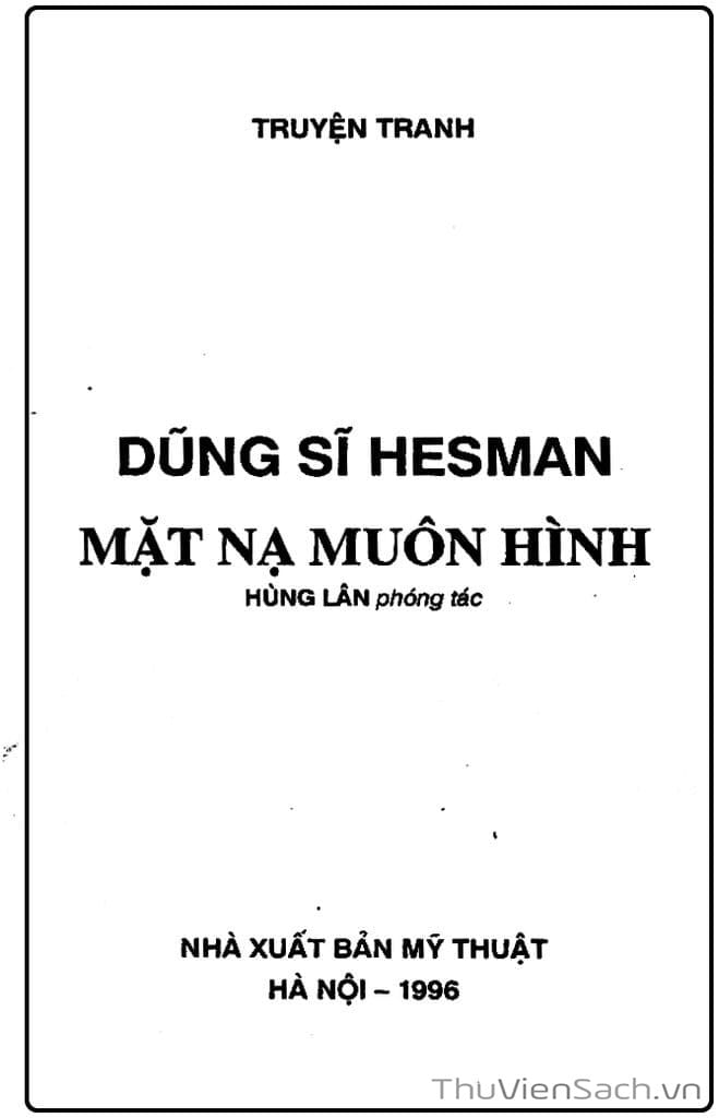 Truyện Tranh Dũng Sĩ Hesman trang 4