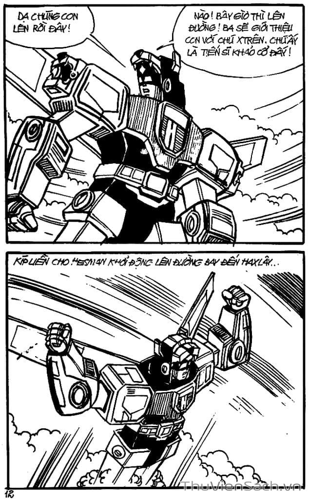 Truyện Tranh Dũng Sĩ Hesman trang 4