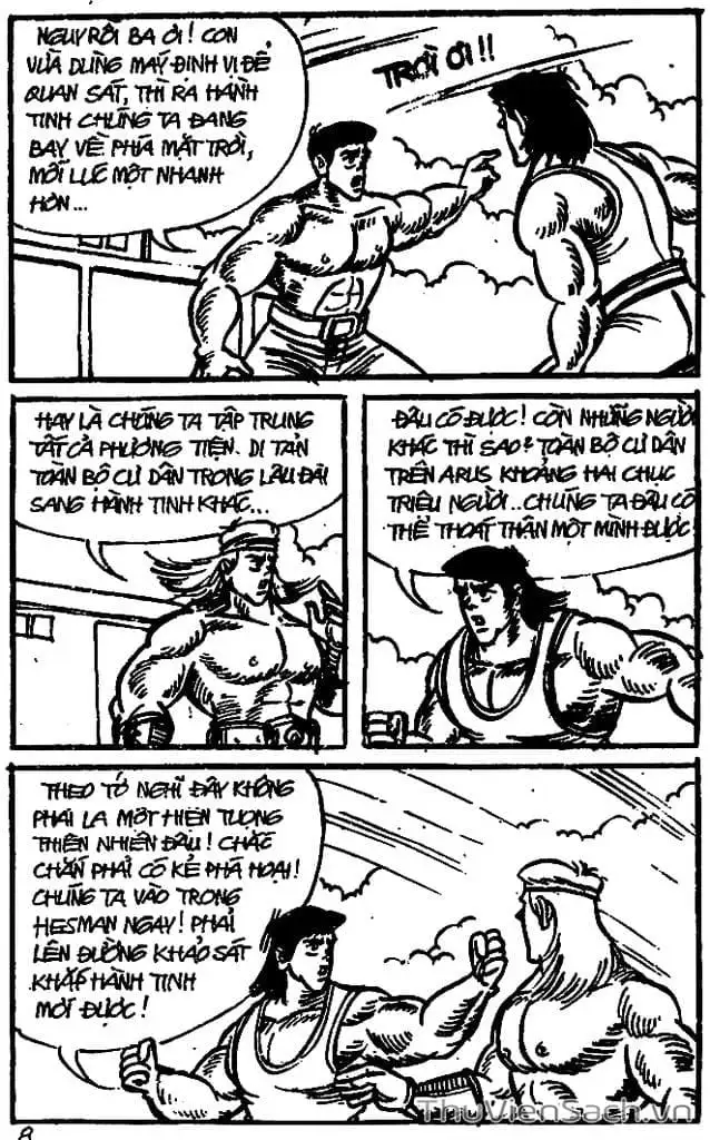 Truyện Tranh Dũng Sĩ Hesman trang 4