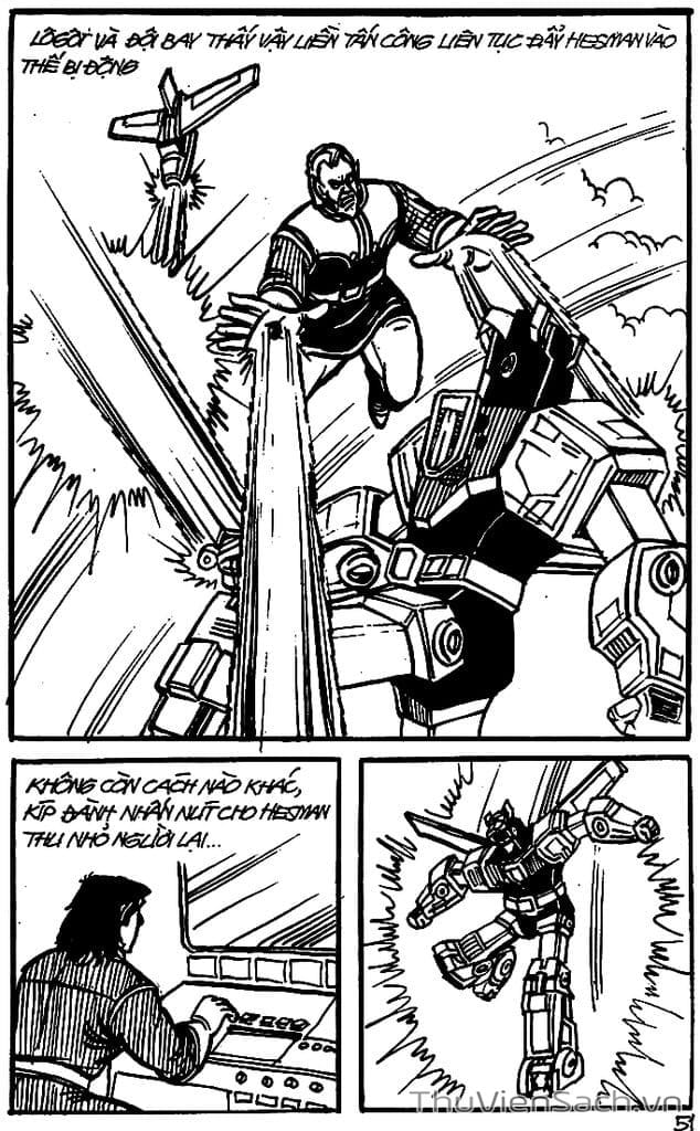 Truyện Tranh Dũng Sĩ Hesman trang 4