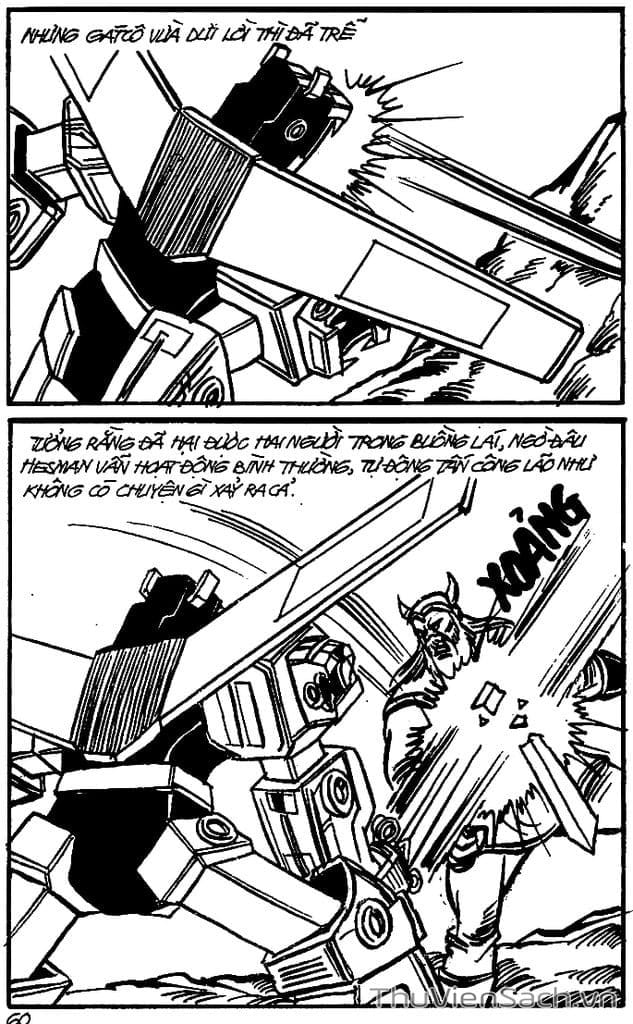 Truyện Tranh Dũng Sĩ Hesman trang 4