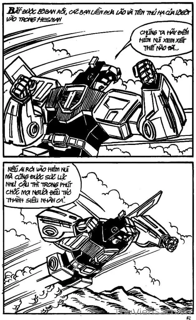 Truyện Tranh Dũng Sĩ Hesman trang 4