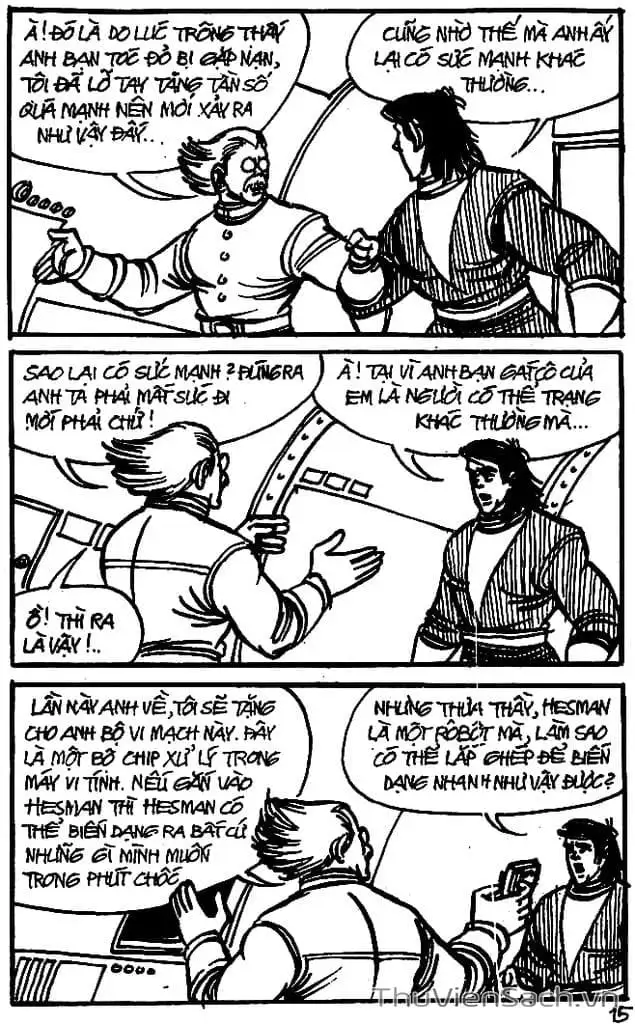 Truyện Tranh Dũng Sĩ Hesman trang 4