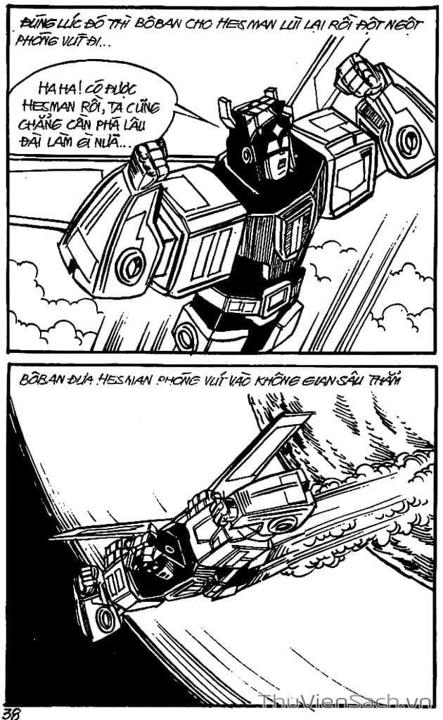 Truyện Tranh Dũng Sĩ Hesman trang 4