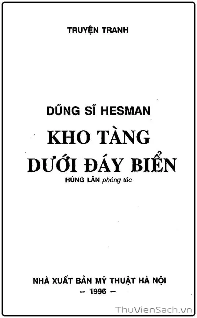 Truyện Tranh Dũng Sĩ Hesman trang 4