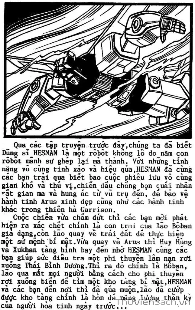 Truyện Tranh Dũng Sĩ Hesman trang 4