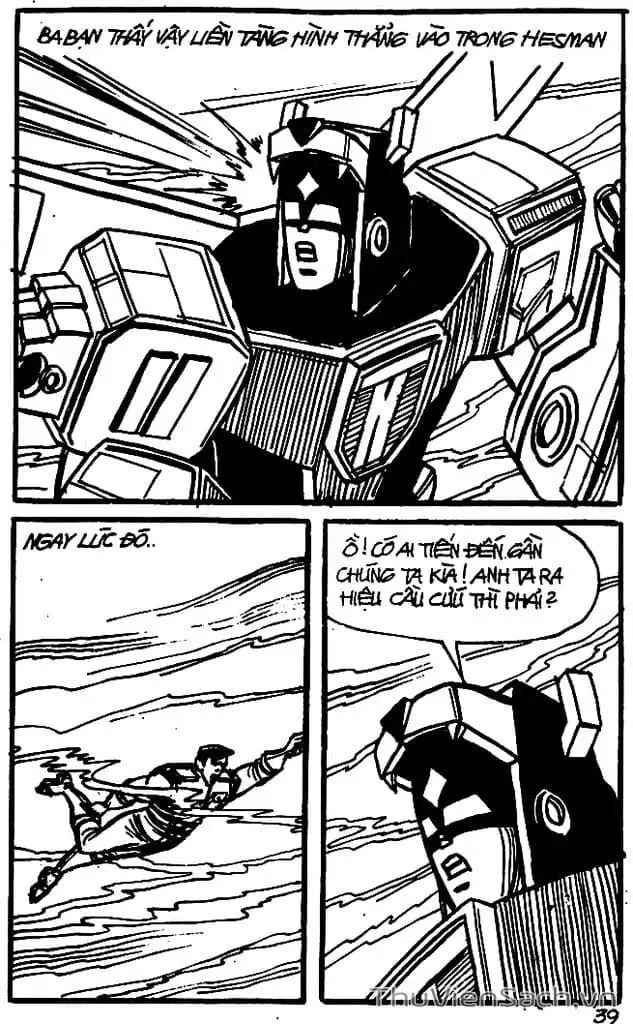 Truyện Tranh Dũng Sĩ Hesman trang 4