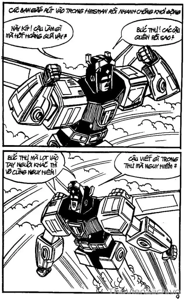 Truyện Tranh Dũng Sĩ Hesman trang 4
