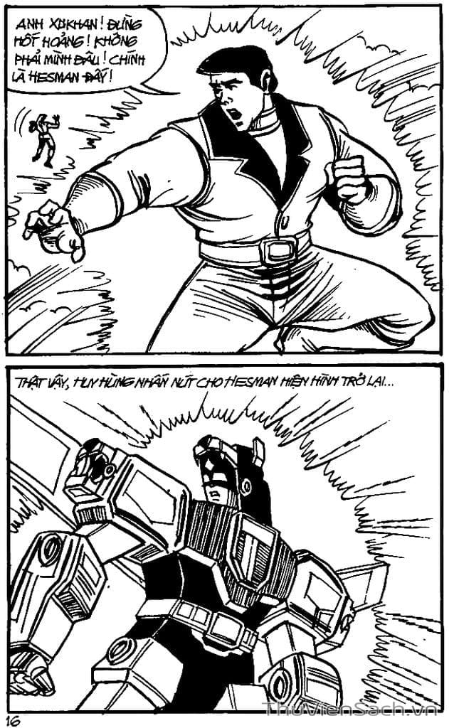 Truyện Tranh Dũng Sĩ Hesman trang 4