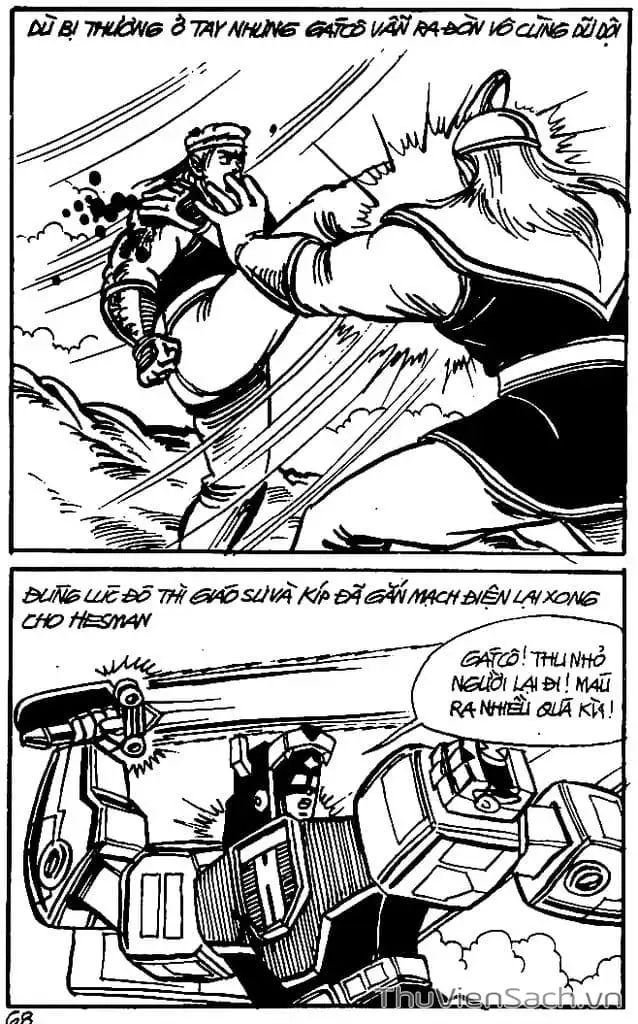 Truyện Tranh Dũng Sĩ Hesman trang 4
