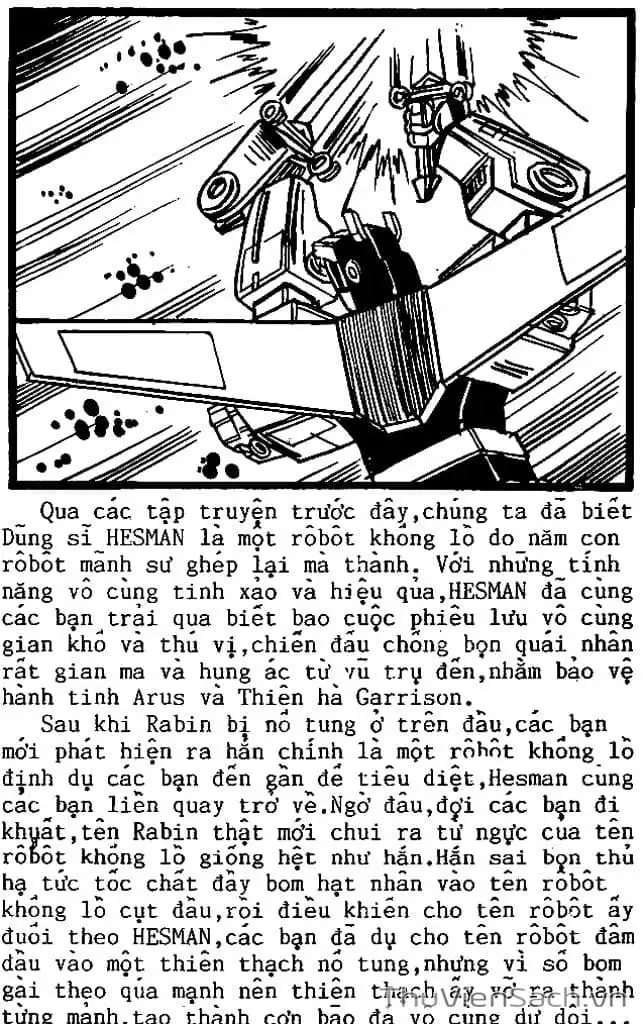 Truyện Tranh Dũng Sĩ Hesman trang 4