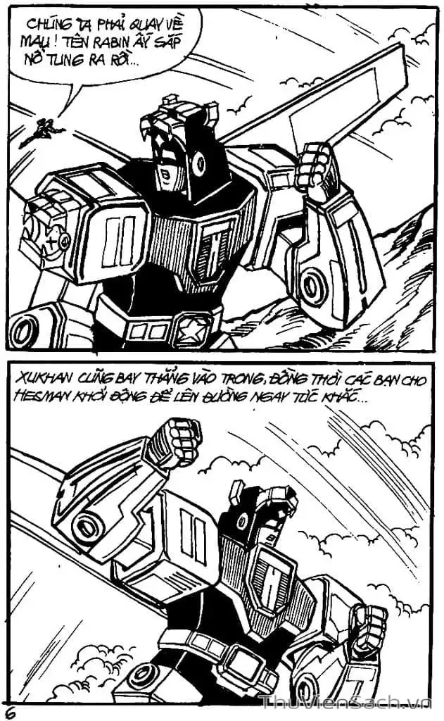 Truyện Tranh Dũng Sĩ Hesman trang 4