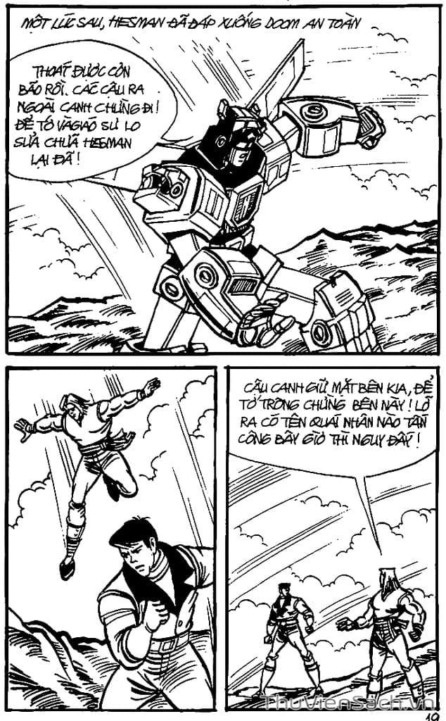 Truyện Tranh Dũng Sĩ Hesman trang 4