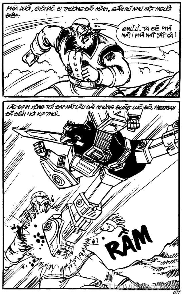 Truyện Tranh Dũng Sĩ Hesman trang 4