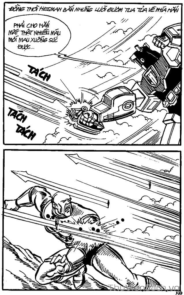 Truyện Tranh Dũng Sĩ Hesman trang 4