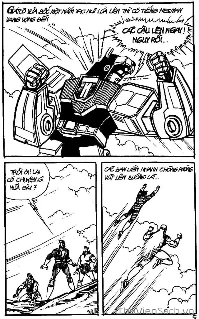 Truyện Tranh Dũng Sĩ Hesman trang 4