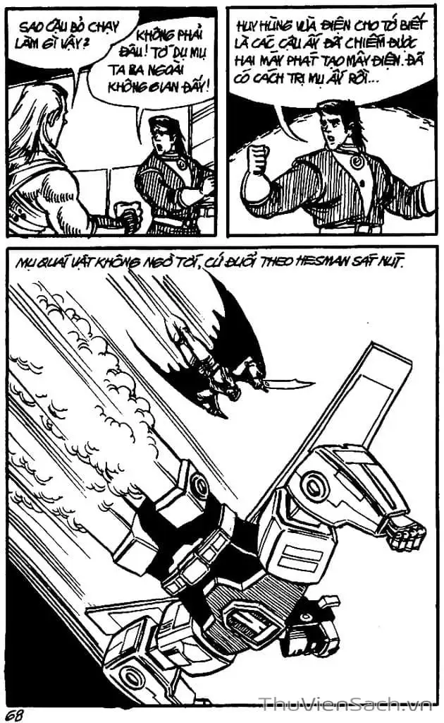 Truyện Tranh Dũng Sĩ Hesman trang 4