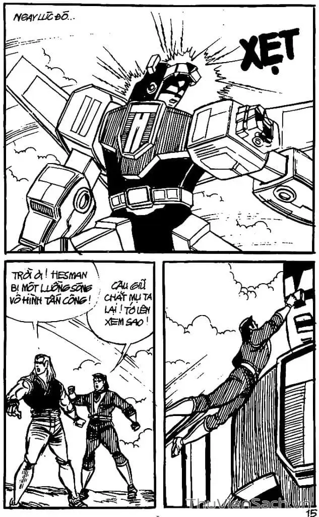 Truyện Tranh Dũng Sĩ Hesman trang 4