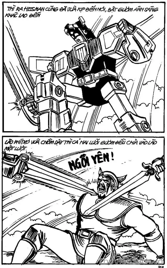 Truyện Tranh Dũng Sĩ Hesman trang 4