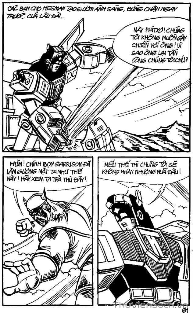 Truyện Tranh Dũng Sĩ Hesman trang 4