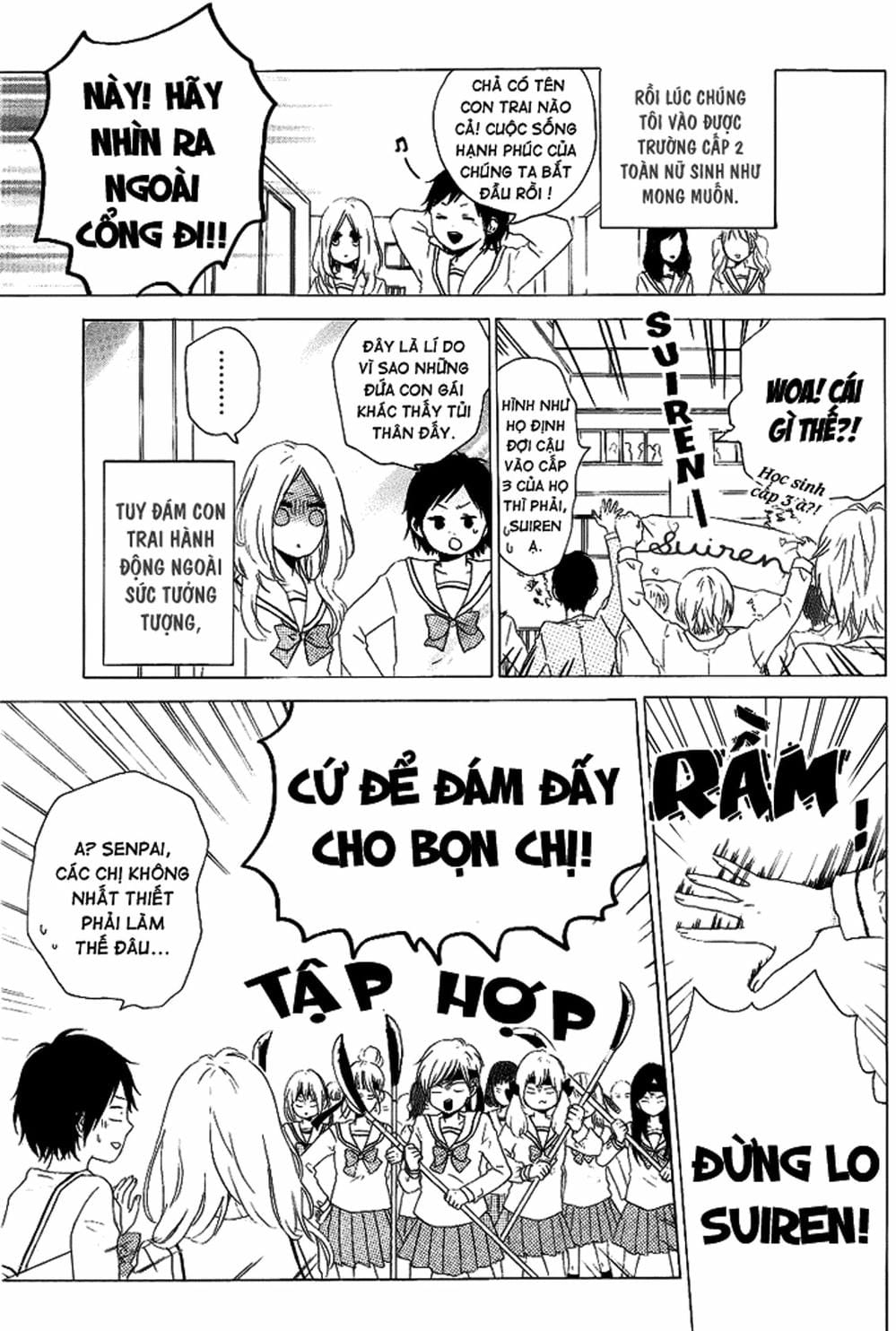 Truyện Tranh Tình Yêu Tuổi Teen Ngọt Ngào - Hibi Chouchou trang 4