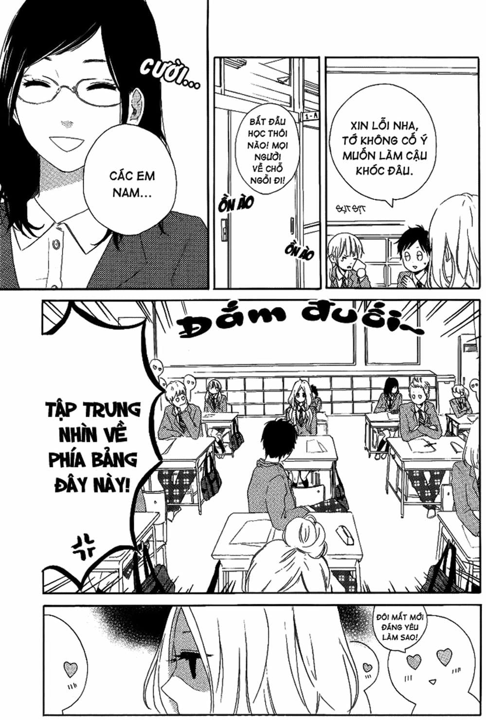 Truyện Tranh Tình Yêu Tuổi Teen Ngọt Ngào - Hibi Chouchou trang 4