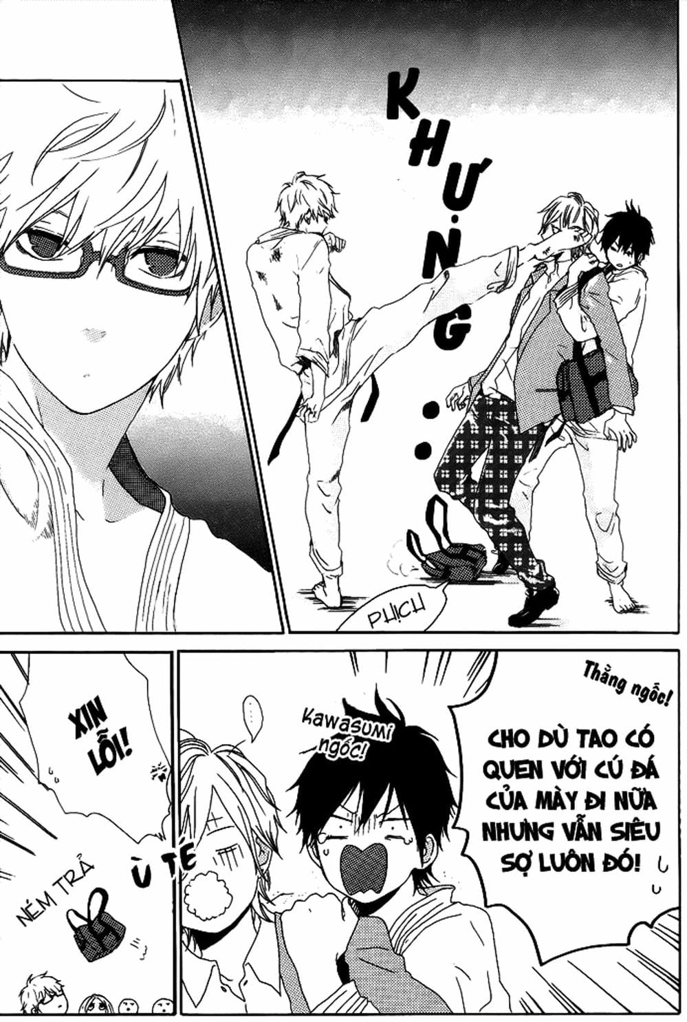 Truyện Tranh Tình Yêu Tuổi Teen Ngọt Ngào - Hibi Chouchou trang 4