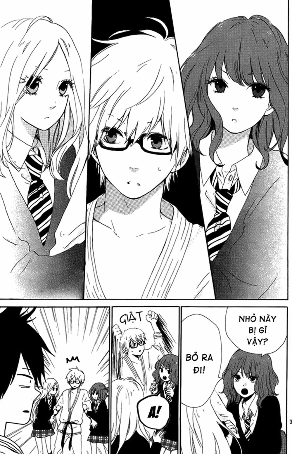 Truyện Tranh Tình Yêu Tuổi Teen Ngọt Ngào - Hibi Chouchou trang 4