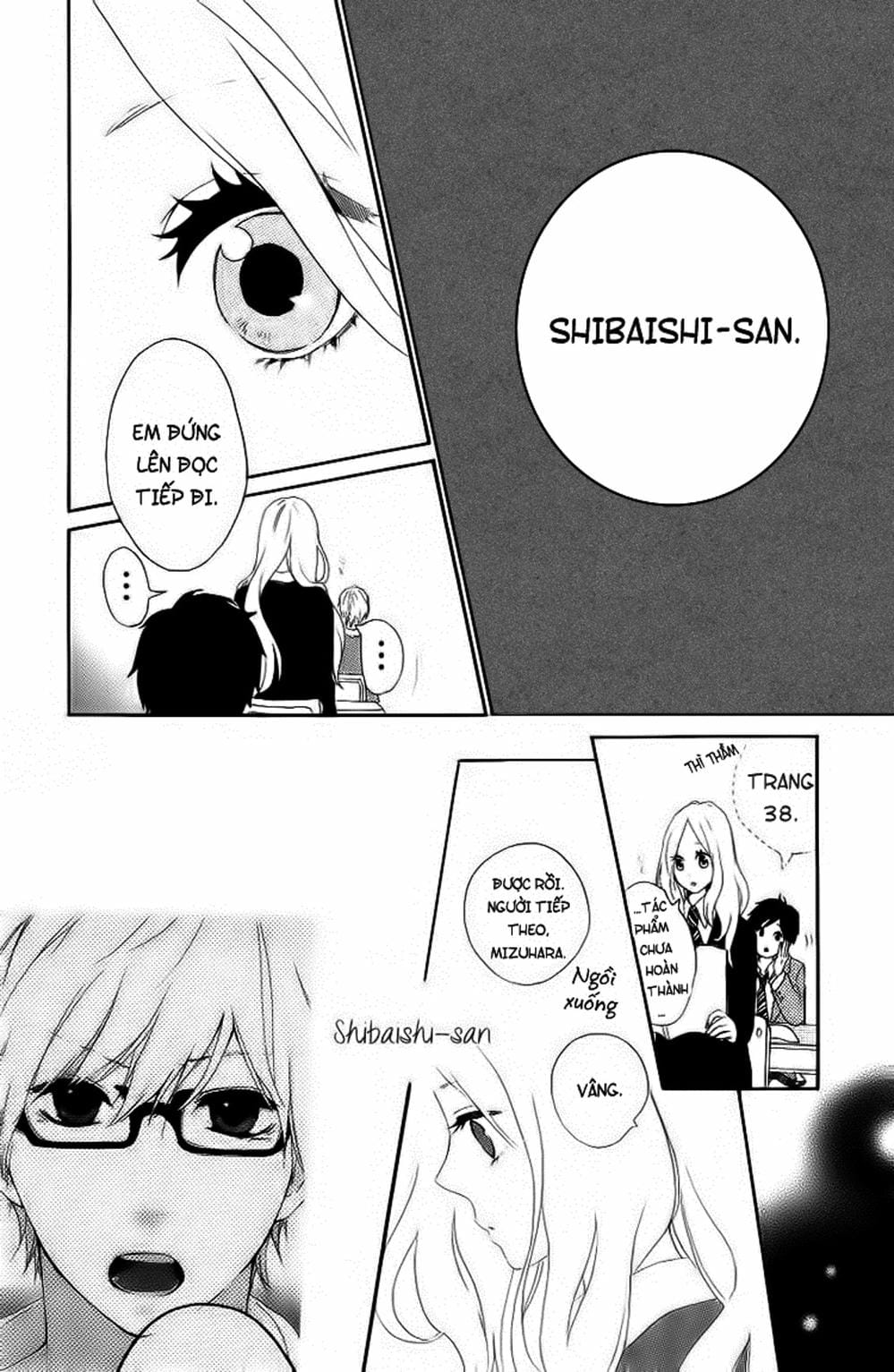 Truyện Tranh Tình Yêu Tuổi Teen Ngọt Ngào - Hibi Chouchou trang 4