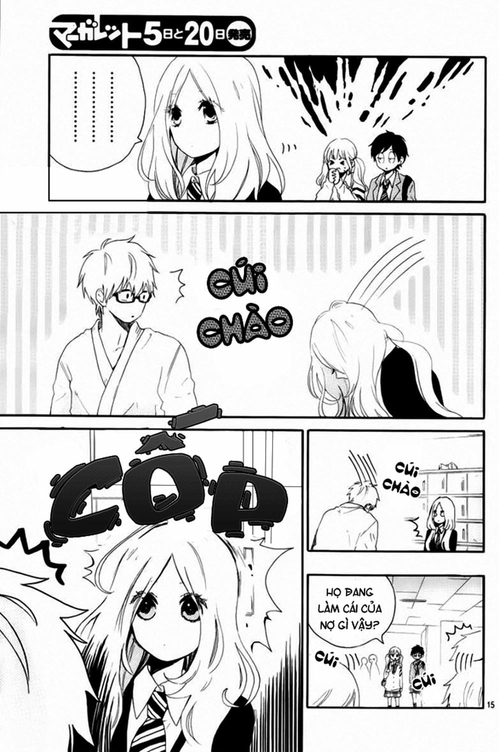 Truyện Tranh Tình Yêu Tuổi Teen Ngọt Ngào - Hibi Chouchou trang 4