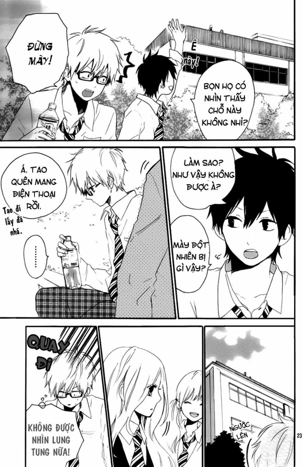 Truyện Tranh Tình Yêu Tuổi Teen Ngọt Ngào - Hibi Chouchou trang 4