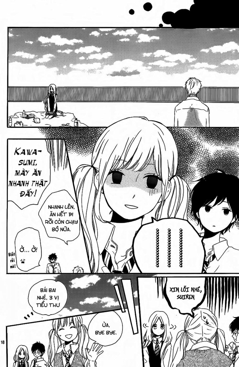 Truyện Tranh Tình Yêu Tuổi Teen Ngọt Ngào - Hibi Chouchou trang 4