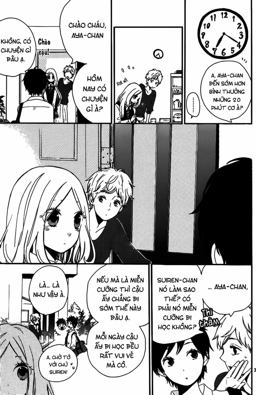 Truyện Tranh Tình Yêu Tuổi Teen Ngọt Ngào - Hibi Chouchou trang 4