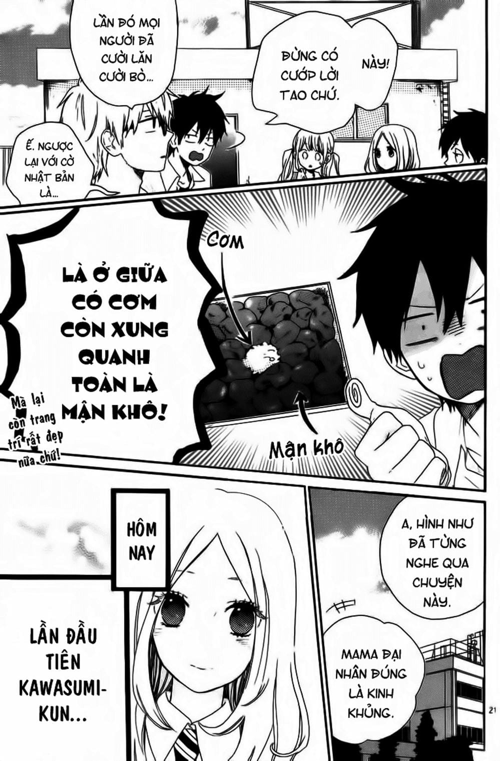 Truyện Tranh Tình Yêu Tuổi Teen Ngọt Ngào - Hibi Chouchou trang 4