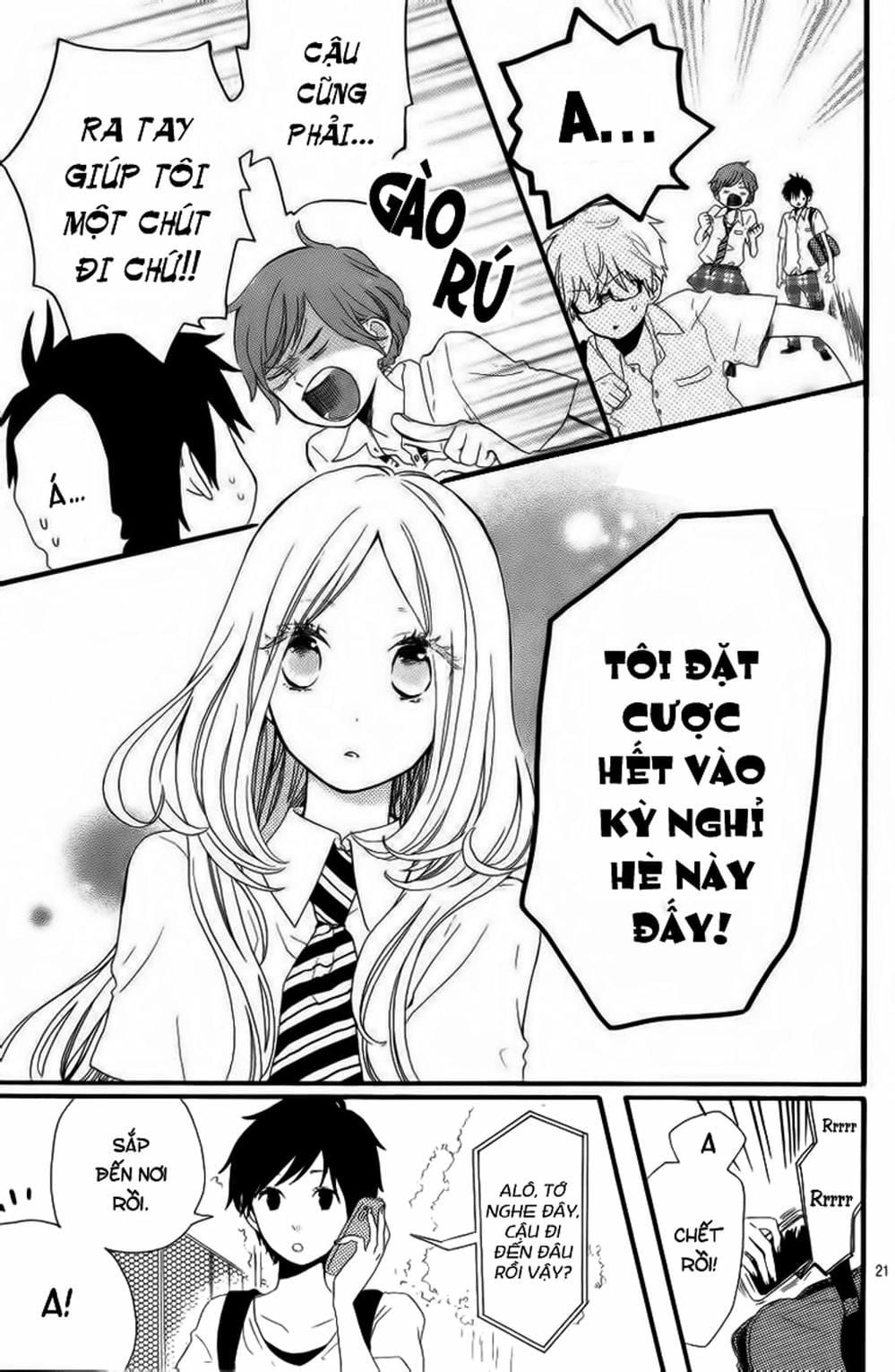 Truyện Tranh Tình Yêu Tuổi Teen Ngọt Ngào - Hibi Chouchou trang 4