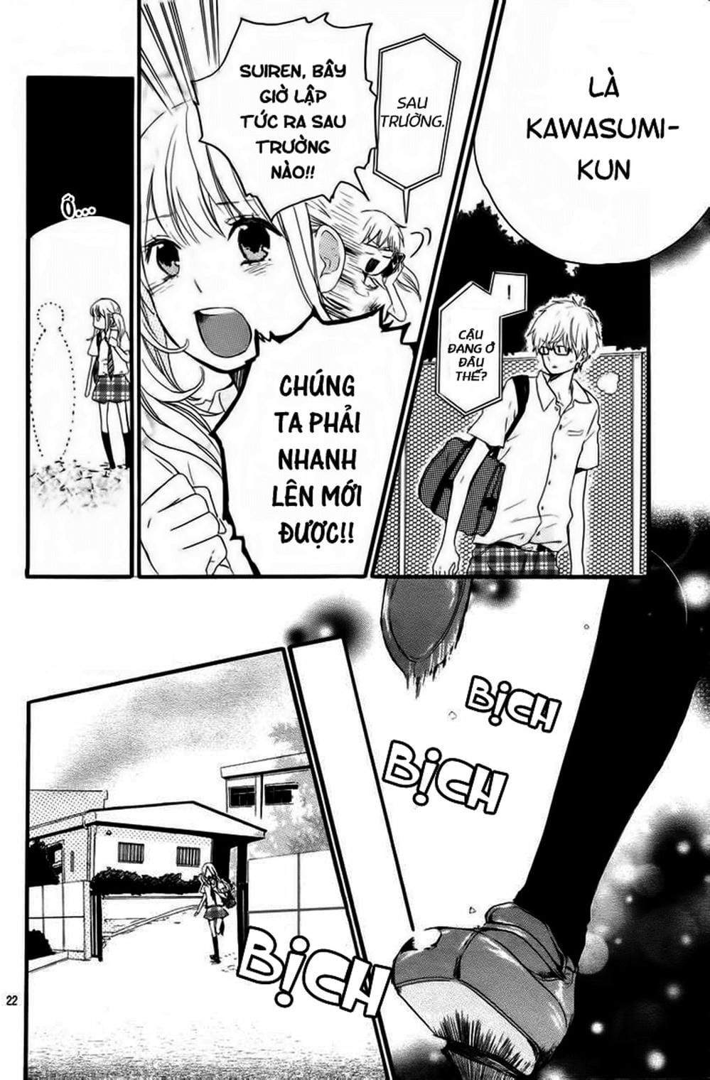 Truyện Tranh Tình Yêu Tuổi Teen Ngọt Ngào - Hibi Chouchou trang 4